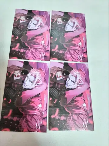 니지산지 노스탤지어 컬렉션 카드 길자렌 4장 세트