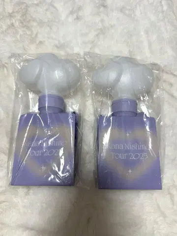 니시노 카나 Tour 2025 응원봉 2개 세트