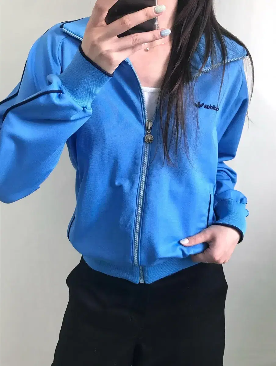 Adidas 아디다스 일본판 블루 트랙탑