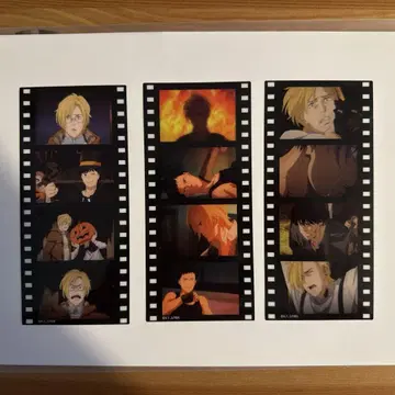 BANANA FISH 카페 & 바 필름풍 북마커 3종 세트