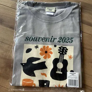 다케우치 마리야 souvenir 2025 T셔츠 S 사이즈 그레이