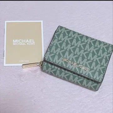 마이클코어스 MICHEAL KORS 삼중 접이식 지갑