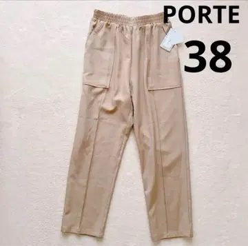 PORTE 포르투 팬츠 38 베이지 캐주얼 팬츠