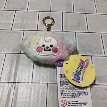BT21 치미 레인보우 봉제인형 키홀더 BTS 지민