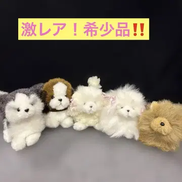 조이풀 메이트 개 봉제 인형 죽순 레트로