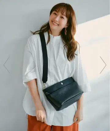 후지모토 미키 콜라보 탑카피 블레스 숄더백 블랙