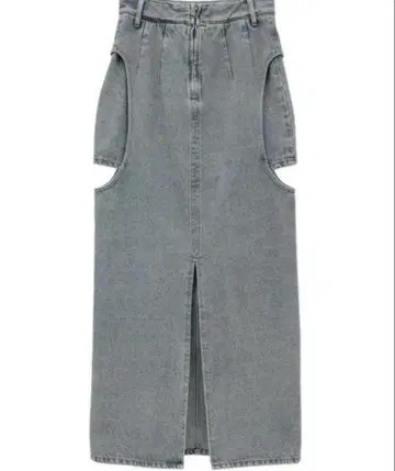 CLANE CIRCLE CUT LAYERED DENIM SKIRT 정품