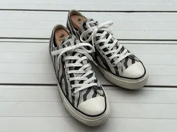 [새상품급] converse 스니커즈 제브라 패턴