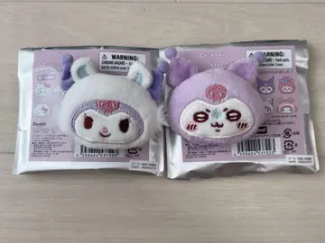 치이카와 (먼작귀) 산리오 시크릿 헤어 클립 모몽가 쿠로미