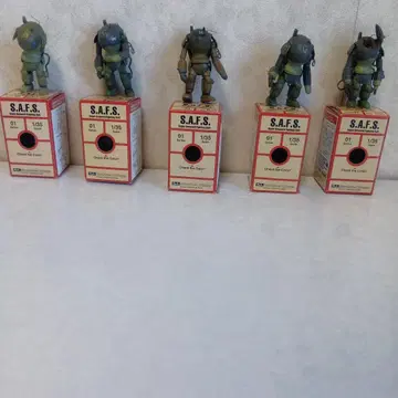 S.A.F.S. 피규어 1/35 스케일 5체 세트
