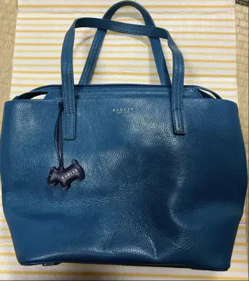 RADLEY 파랑 가죽 백 개 참 포함