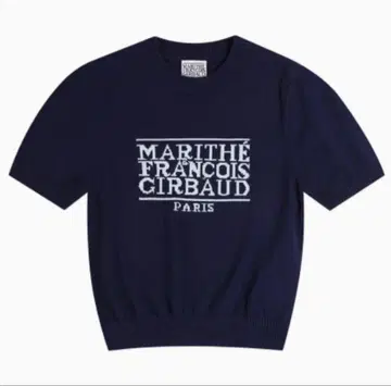 MARITHE FRANCOIS GIRBAUD 반팔 니트