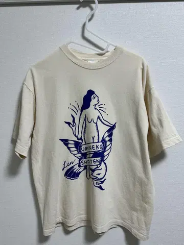우미네코 상점 tattoo studio yamada 콜라보 티셔츠 XL