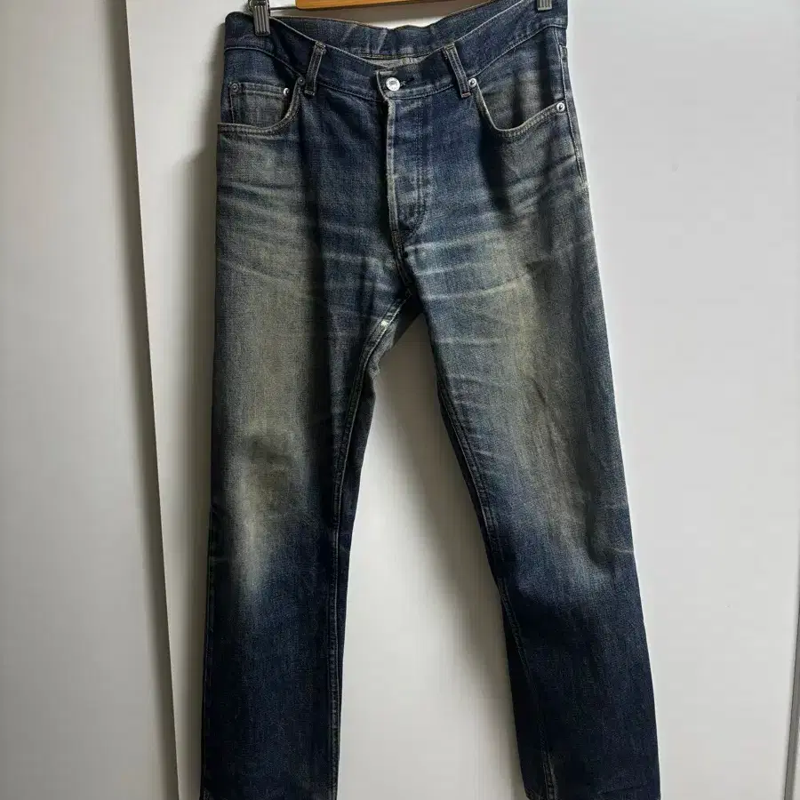 パンツ 03ss Helmut Lang RUBBER TIRE PRINT 30 Helmut Lang 03ss Helmut Lang Rubber Tire Print Denim Pants