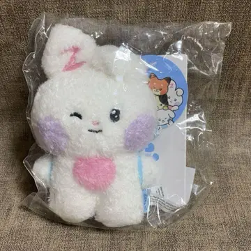 zeroni 메시지 봉제 인형 키링 한유진