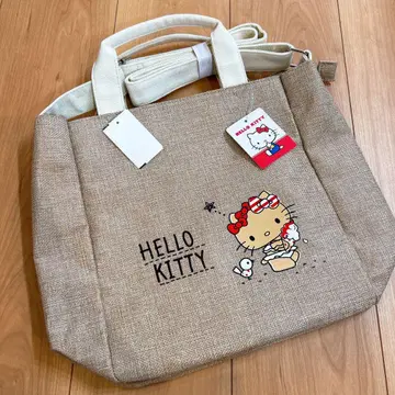 산리오 일광화상 키티 갸루 숄더백 핸드백 투웨이