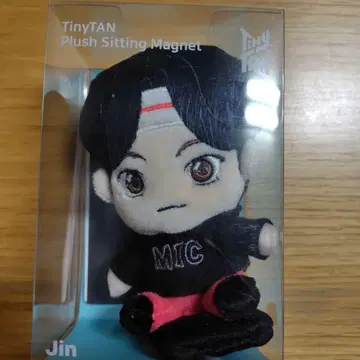 TinyTAN Jin 마그넷이 달린 봉제 인형