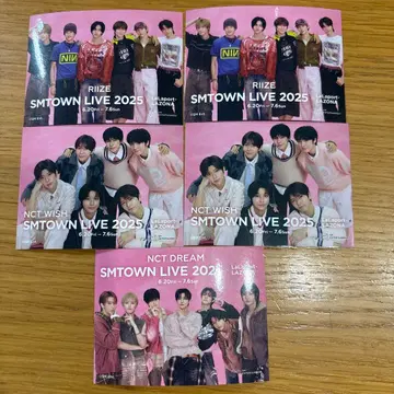 NCT 127 NCT WISH NCT DREAM Riize 스티커 5장