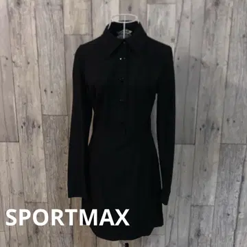 새상품급 SPORTMAX 블랙 원피스