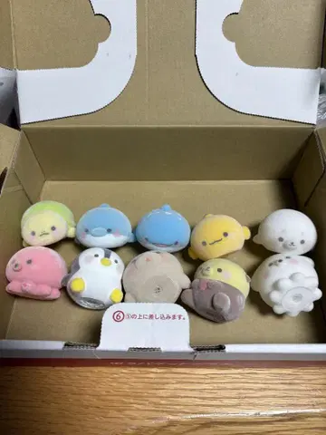 푸카후와포차 바다 생물 플로키 가공 10종 세트