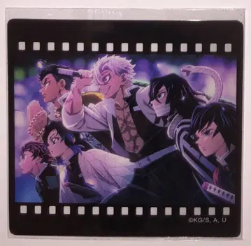 귀멸의 칼날 ufotable 다이닝 필름풍 클리어 카드 복권 기둥 연습편