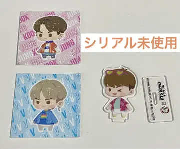 BTS 인더솜 스시로 아크릴 스탠드 진 스티커 V 정국