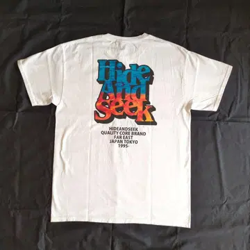 H&S Tee WHITE Lsize S/S 미사용 하이드 앤 시크와
