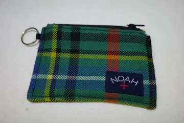 NOAH Two-Tone Tartan Gear Pouch