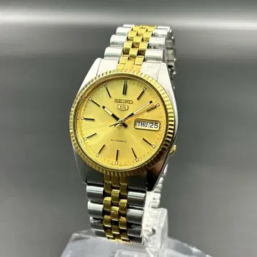 SEIKO5 세이코5 7S26-3110 데이데이트 콤비 피라미드