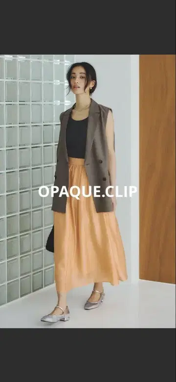 OPAQUE.CLIP 더블 브레스트 테일러드 베스트