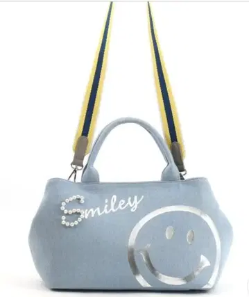 COOCO SMILEY 캔버스 2WAY 토트백