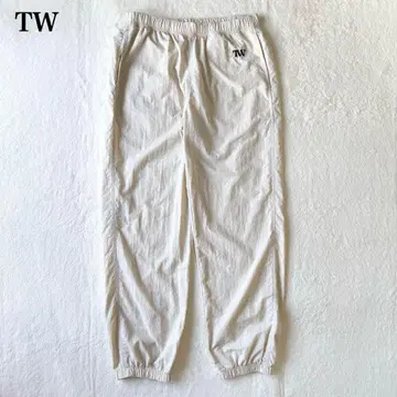 TW Unisex Nylon Pants M 아이보리