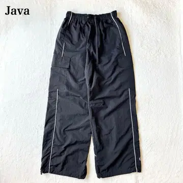 Classical elf JAVA 콜라보 배색 파이핑 카고 팬츠