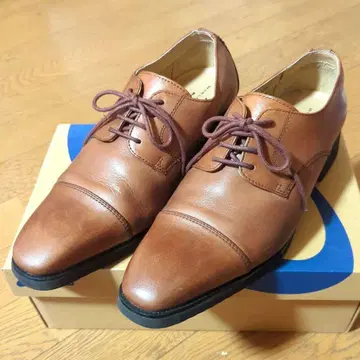 [새상품급] 월드마치 외날개 스트레이트 팁 브라운 25cm