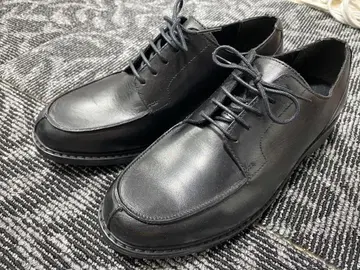 지유 신발 가죽 내로우 U 칩 신발 + E 25cm 가죽 신발 남성용
