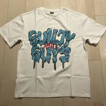 guiltyguys 티셔츠 POP 패턴 화이트 L