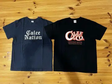 CALEE 칼리 티셔츠 2장 세트 L