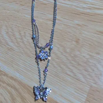 ANNA SUI 버터플라이 목걸이