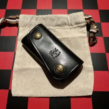 IL BISONTE leather key case