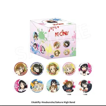 중국 한정 케이온! K-ON! 컬러풀 시리즈 글리터 트레이딩 캔뱃지
