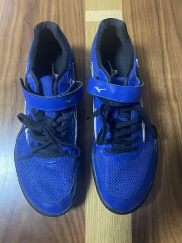 육상용 Mizuno FIELD GEO 파랑 신발