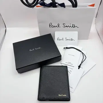 [미사용 새상품] Paul Smith 폴스미스 접이식 지갑 블랙
