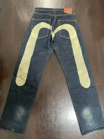 Evisu 데님 오오구로 화이트 30x35