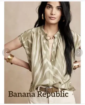Banana Republic 실크 돌먼 망토 상의 택 포함 미사용 새상품