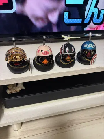 삐딱한 오리 대장 4종 세트 프로펠러 헬멧