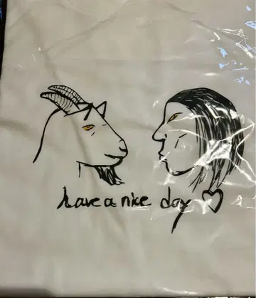 오로친유 비트박스 야기 티셔츠 화이트 미개봉