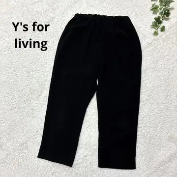 [하자품] Y's for living 아세테이트 이지 팬츠 크롭