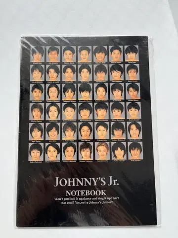 노트 쟈니즈 주니어 미사용 새상품 정품 초레어 타키 아라시
