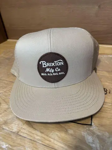 Brixton 메쉬 캡 베이지 MENS