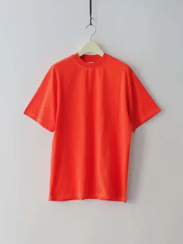 yonetomi 요네토미 GARMENT DYED T-SHIRT 오렌지